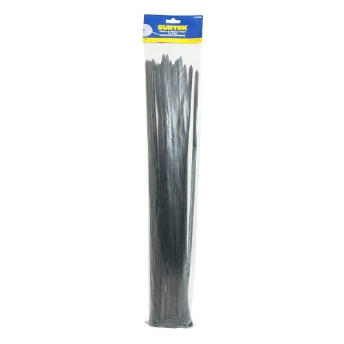 CINCHO PLÁSTICO 500 X 4.8MM 25 PIEZAS NEGRO