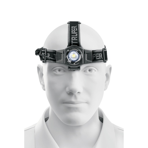 [10617] LINTERNA DE MINERO LED 160 LM, RECARGABLE, TRUPER EXPERT