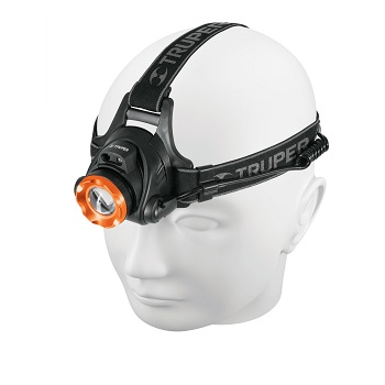 [12890] LINTERNA DE MINERO LED 300 LM, RECARGABLE, TRUPER EXPERT