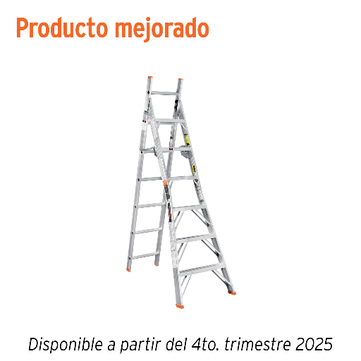 [16746] ESCALERA CONVERTIBLE, TIPO LL, 13 ESCALONES, TRUPER