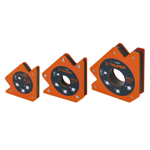 [12119] ESCUADRA MAGNETICA PARA SOLDAR DE 3', CARGA 11 KG, TRUPER