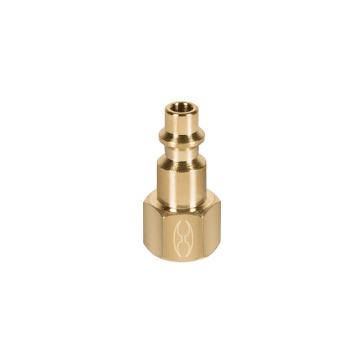 [19082] CONECTOR RAPIDO DE LATON, HEMBRA, CUERDA 1/4' NPT, TRUPER