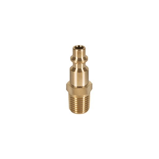 [19083] CONECTOR RAPIDO DE LATON, MACHO, CUERDA 1/4' NPT, TRUPER