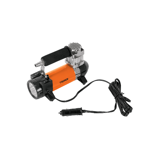 [19999] COMPRESOR DE AIRE 12 V PORTATIL, PARA AUTO, INCLUYE MALETIN