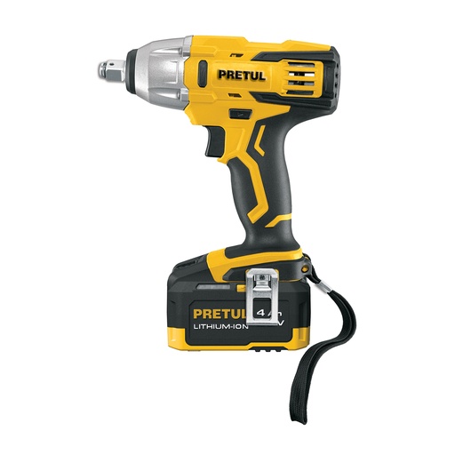 [28268] LLAVE DE IMPACTO 1/2', 20V, 155 LB/FT, 1 BATERIA 4AH, PRETUL