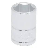 [5421HM] DADO CUADRO DE 1/2", 6 PUNTAS, METRICO, 21 MM