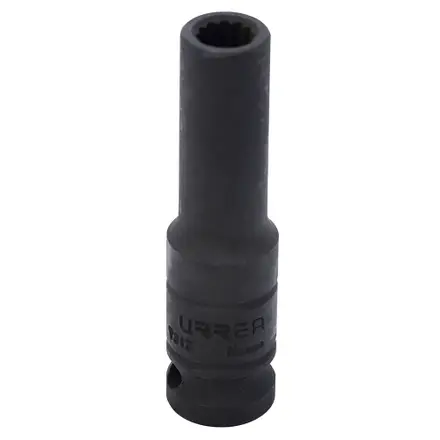 [7312] DADO DE IMPACTO LARGO CUADRO DE 1/2", 12 PUNTAS, EN PULGADAS, 3/8"