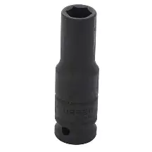 [7312H] DADO DE IMPACTO LARGO CUADRO DE 1/2", 6 PUNTAS, EN PULGADAS,  3/8"