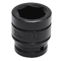 [7532M] DADO DE IMPACTO CUADRO DE 3/4", 6 PUNTAS, METRICO, 32 MM