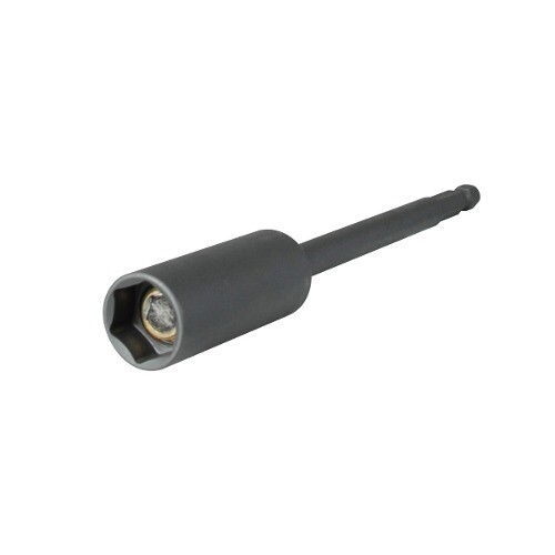 [10213] PUNTA DE CAJA DE PODER CON IMAN RETRACTIL METRICA HEXAGONO DE 1/4", 13 X 100 MM