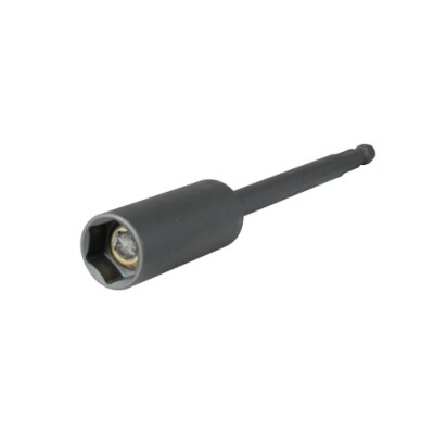 [10412] PUNTA DE CAJA DE PODER CON IMAN RETRACTIL METRICA HEXAGONO DE 1/4", 12 X 150 MM
