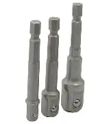 [105120] JUEGO DE ADAPTADORES PARA DADOS, VARIOS CUADROS, 3 PIEZAS EN BLISTER