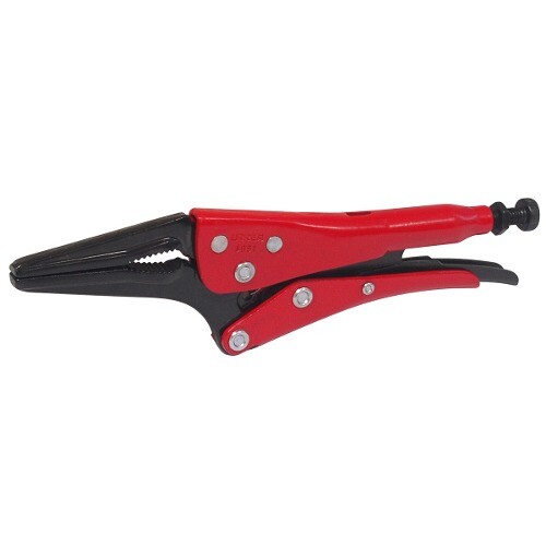 [4091] PINZA DE PRESION DE 6-57/64" NARIZ LARGA