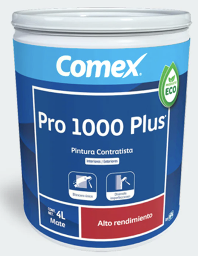 [PPGPVPCL] PINTURA VINILICA PRO MIL COLOR LONDRES 4L