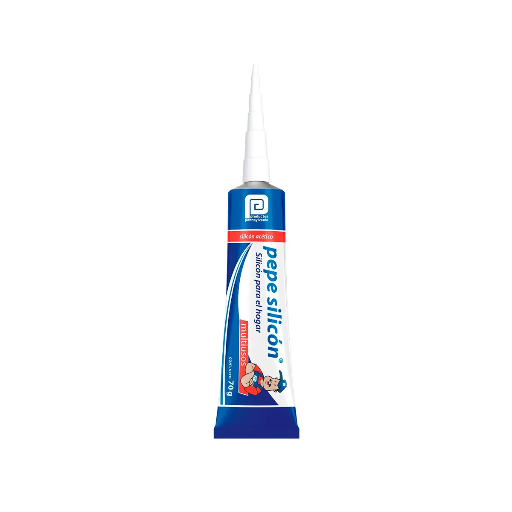 [I00985] SILICON PARA HOGAR TRANSP. TUBO 70GR PEPE