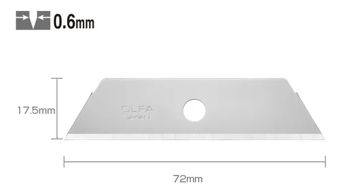 [SKB-2/5B] NAVAJA P/CUTTER OLFA C/5 PARA SK-5 Y UTC-1  SKB-2/5B