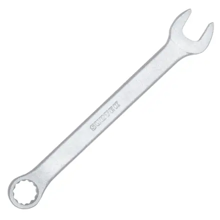 [130] LLAVE COMBINADA SATINADA EN PULGADAS, 12 PUNTAS, 15/16"