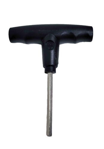 [46406] LLAVE HEXAGONAL CORTA TIPO "T", EN PULGADAS, 3/32"