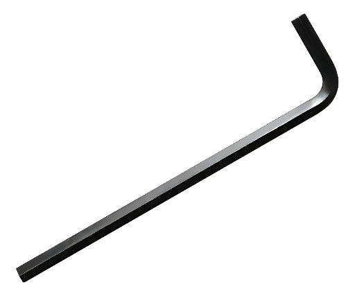 [49-1/2L] LLAVE HEXAGONAL LARGA TIPO "L", EN PULGADAS, 1/2"