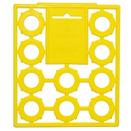 [130375] JUEGO DE EMPAQUES DE HULE PARA CONECTOR PARA MANGUERA DE RIEGO, 10 PIEZAS