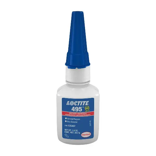[495] ADHESIVO INSTANTANEO USO INDUSTRIAL VISCOSIDAD CP 40 20 GR (0.70 OZ) (SUPER BONDER) (495-03)