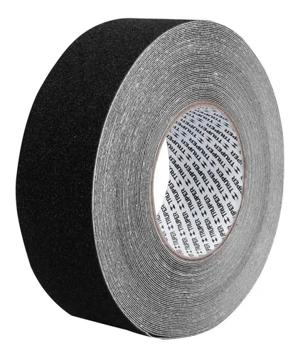 [101444] ROLLO DE 18M DE CINTA ANTIDERRAPANTE NEGRA 50MM CON ABRASIVO