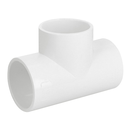 [45533] TEE SENCILLA DE PVC 1-1/2', FOSET