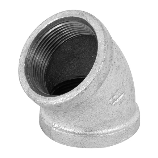[48753] CODO 45° ACERO GALVANIZADO DE 1-1/2', FOSET