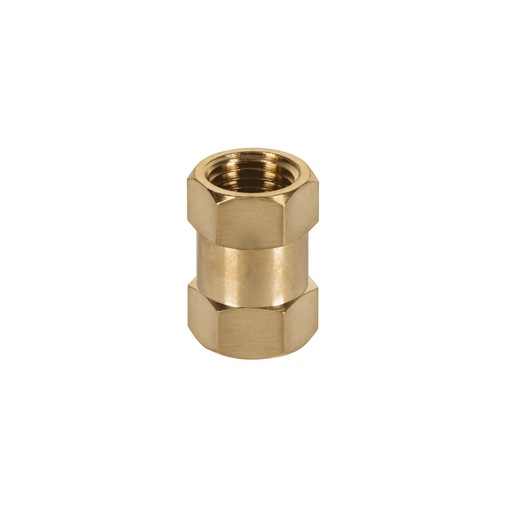 [19025] COPLE DE LATON, TIPO FF, CUERDA 1/4 NPT, TRUPER